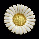 Bernhard Hertz. 
Gilded Sterling 
Silver Daisy 
Brooch / White 
Enamel - 43mm
Crafted by 
Bernhard ...