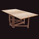 Swedish folding table. Original colors. H: 76cm. Table top: 108x50/117/190cm