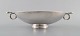 GUSTAV PEDERSEN 
for Georg 
jensen. Stor 
art deco skål 
med ...