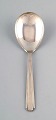 Art deco serving spoon in danish silver (830). 1948.