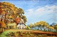 Kongerslev, V. 
(19/20. jahr.) 
Dänemark: Ein 
Haus am Wald. 
Öl auf 
Leinwand. 
Signiert: V. 
...