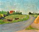 Karlsen, Ilse 
(19. 
Jahrhundert) 
Dänemark. Mein 
Haus, Hornbæk.
Öl auf 
Leinwand. 54 x 
65 cm. ...