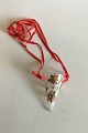 Royal 
Copenhagen 
Annual 
Christmas 
Cornet 1994. 
Measures 10 cm 
/ 3 15/16 in.