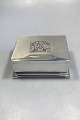 Georg Jensen 
Silver Cigar 
Box/Lidded Box 
wood lined 1916