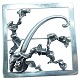Aage Weimar 
sølv smykke. 
Aage Weimar; 
Broche af 
sterling sølv. 
Design Aage 
Weimar, ...