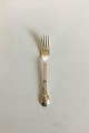 Evald Nielsen 
Sølv No 12 
Frokostgaffel. 
Måler 17,5 cm