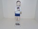 Bing & Grondahl 
figurine, boy 
with bouquet of 
flowers.
The factory 
hallmark shows 
that this ...