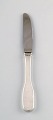 Hans Hansen cutlery Susanne lunch knife in sterling silver.
