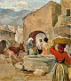 Sørensen, Søren 
(1885 - 1937) 
Dänemark: Szene 
aus der 
italienischen 
Stadt. Öl auf 
Leinwand. 60 x 
...