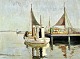 Nielsen, Marius 
(19. 
Jahrhundert) 
Dänemark. Hafen 
von Aarhus.
Öl auf 
Leinwand. 48 x 
65 cm. ...