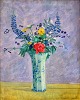 Madsen, Viggo 
(1885 - 1954) 
Dänemark. 
Blumenarrangement
Öl 
auf Leinwand. 
61 x 78 cm. 
Signiert: ...