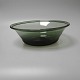Milk dish of 
green glass 
Sweden 19th 
century H. 
8.5cm D. 
22.5cm.
