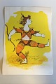 Bjørn Wiinblad 
Tryk af Danser. 
Måler 36 cm x 
50 cm