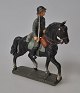 Lineol soldat 
til hest - 
officer - dansk 
uniform, 
1930'erne, 
Tyskland. 8,5 x 
10 cm. 
Stemplet. ...