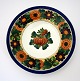 Aluminia, 
Blomstertallerken/platte.
 Designet af 
Chr. Joachim 
1914. Formnr. 
1006/352. 
Diameter ...
