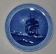 Royal 
Copenhagen, 
Christmas plate 
1924. 
Copenhagen, 
Denmark. 
Stamped. Dia: 
18 cm.
