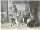 Richard 
Brend'amour 
(1831-1915):
"Der erste 
Walzer"
Efter maleri 
af H. 
Leinweber.
Træsnit på ...