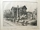 Richard Charles 
Riseley 
(1874-1956):
"Moreton Old 
Hall"
Little Moreton 
Hall
Radering på 
...
