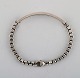 Tiffany & Company (New York) modern bracelet in sterling silver. Ca. 1960.
