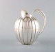 Georg Jensen art deco sterling silver jug in fluted style, model number 856.
