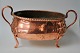 Flowerpot, 19th 
century 
Denmark. 
Designed by 
Chr. Henriksen, 
Aarhus. Copper. 
Stamped. With 
two ...