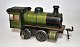 German metal 
locomotive, 
20th century.