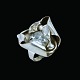 Jacob Hull. 
(tilskrevet). 
Ring with 
glassten. 
1970erne.
Forsølvet 
metal.
Str. 55mm
3,6 x 3,3 ...