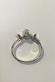Georg Jensen 
Sterling Silver 
Bangle Watch 
with Rock ...
