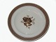 Kongelig Brun 
Tranquebar, Dyb 
Tallerken.
Dek. nr. 
45/947.
1. sortering.
Diameter 22.5 
cm.