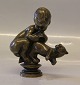 Kai Nielsen 
Bronze dreng 
(Faun) med kat 
No. VI Signeret 
Kai N 13.3 x ca 
12 cm
Kai Nielsen 
...