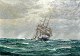 Landt, Frants 
(1885 - 1975) 
Denmark: Marine 
with sailing 
...