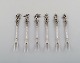 A set of 6 herring forks in silver (830). Denmark ca. 1940