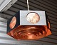 6-kantet retro 
loftslampe, af 
kobber og mat 
lakkeret sort
Mål  H.: 12cm  
Ø.: 33cm
Varenr.: ...