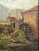Engelsk 
kunstner (19. 
årh.): En 
vandmølle.