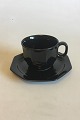 Bing & Grondahl 
Black Café 
Coffe Cup and 
Saucer. 
Measures Cup: 
6.5 cm / 2 9/16 
in. x 8.5 cm / 
3 ...