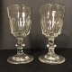 Drikkeglas 
Berliner form. 
Holmegaard.