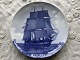 Royal 
Copenhagen, 
Memorial Plate, 
Frigate Jutland 
1909, 20cm in 
diameter, 
Design 
Christian ...