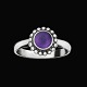 Georg Jensen 
Ring i sterling 
sølv med 
ametyst. #9B - 
Moonlight 
Blossom
Tegnet af 
Georg Jensen 
...