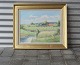 Maleri/Olie på 
lærred, 
Landskabs 
motiv.
Signeret 
Hilbert Jensen
Mål:  H.: 55cm 
 B.: ...