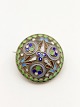 Cloisonne 
broche D. 2,6 
cm.  Nr. 361254