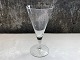 Holmegaard, 
Clausholm, 
Stort rødvin/ 
Øl glas på 
stilk, 20cm 
høj, Design Per 
Lütken *Perfekt 
stand*