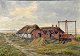 Frost, Sergius 
(1900 - 1994) 
Denmark: A 
farm, Klegod. 
...