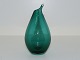 Formentlig 
Holmegaard, 
grøn miniature 
vase.
Usigneret.
Højde 9,0 cm.
Perfekt stand.