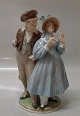 Kongelig Dansk Figur 1783 Kgl.  Hans & Trine Chr. T 1916 22 cm
Overglasur Juliane Marie stemple