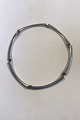 "Sølvsmedien" 
(Silversmithy) 
Sterling Silver 
Segmented 
Necklace L 39 
cm (15.35 in) 
Weight 81.3 ...