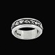 Georg Jensen. 
Sterling Silver 
Ring #28C - 
57mm.
Designed by 
Georg Jensen 
1866-1935.
Stamped ...