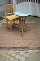 Gammel Svensk 
kludetæppe i 
fine farver og 
god kvalitet.
Måler: 
195x144cm.