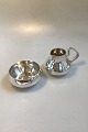 Georg Jensen 
Sterling Sølv 
Flødekande og 
Sukkerskål No 
...