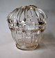 Bridal crown in 
clear glass, 
approx. 1900, 
Denmark.