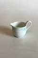 Bing & Grondahl 
Fleur, Light 
Blue Creamer No 
393. Measures 6 
cm / 2 23/64 
in.